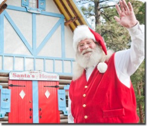 Santa's House is the best place to visit Santa himself.